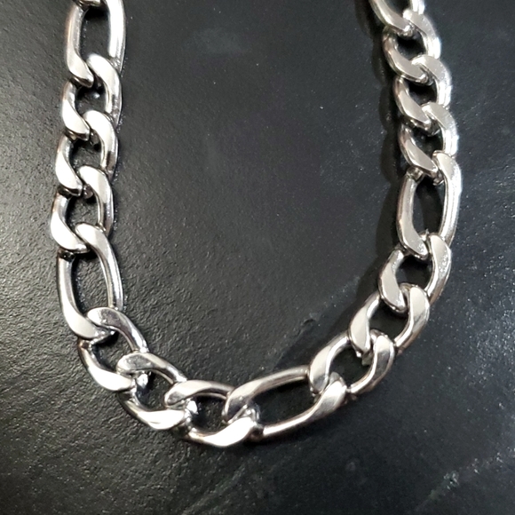 💙4/$20 Figaro Link Stainless Steel Bracelet - Picture 2 of 3